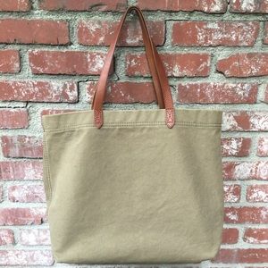 Madewell Canvas Transport Tote In British Surplus